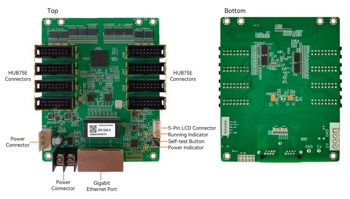 Novastar MRV208-N LED Display Screen Receiving Card