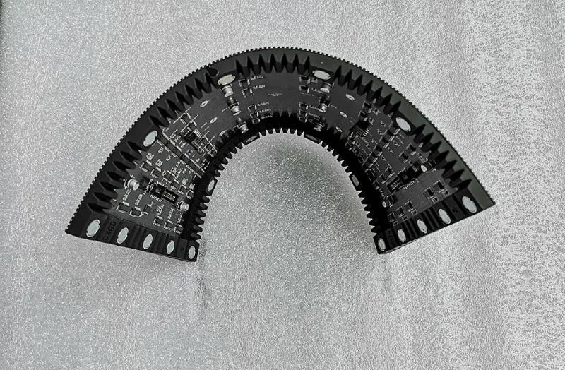 P4mm Indoor 320x160mm Magnet Soft Flexible LED Module for curve screen