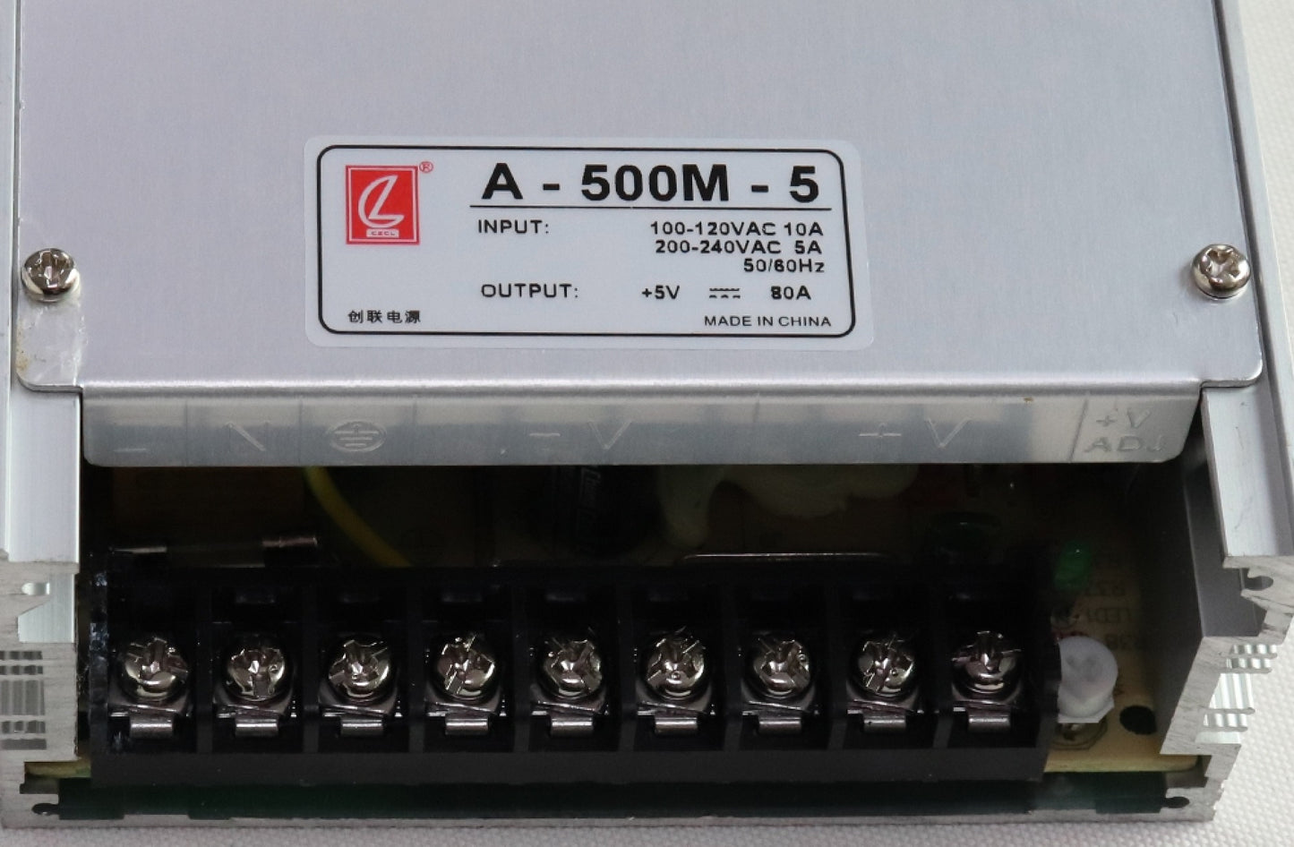 CZCL A-500M-5 5V 80A 500W Switching Power Supply in stock