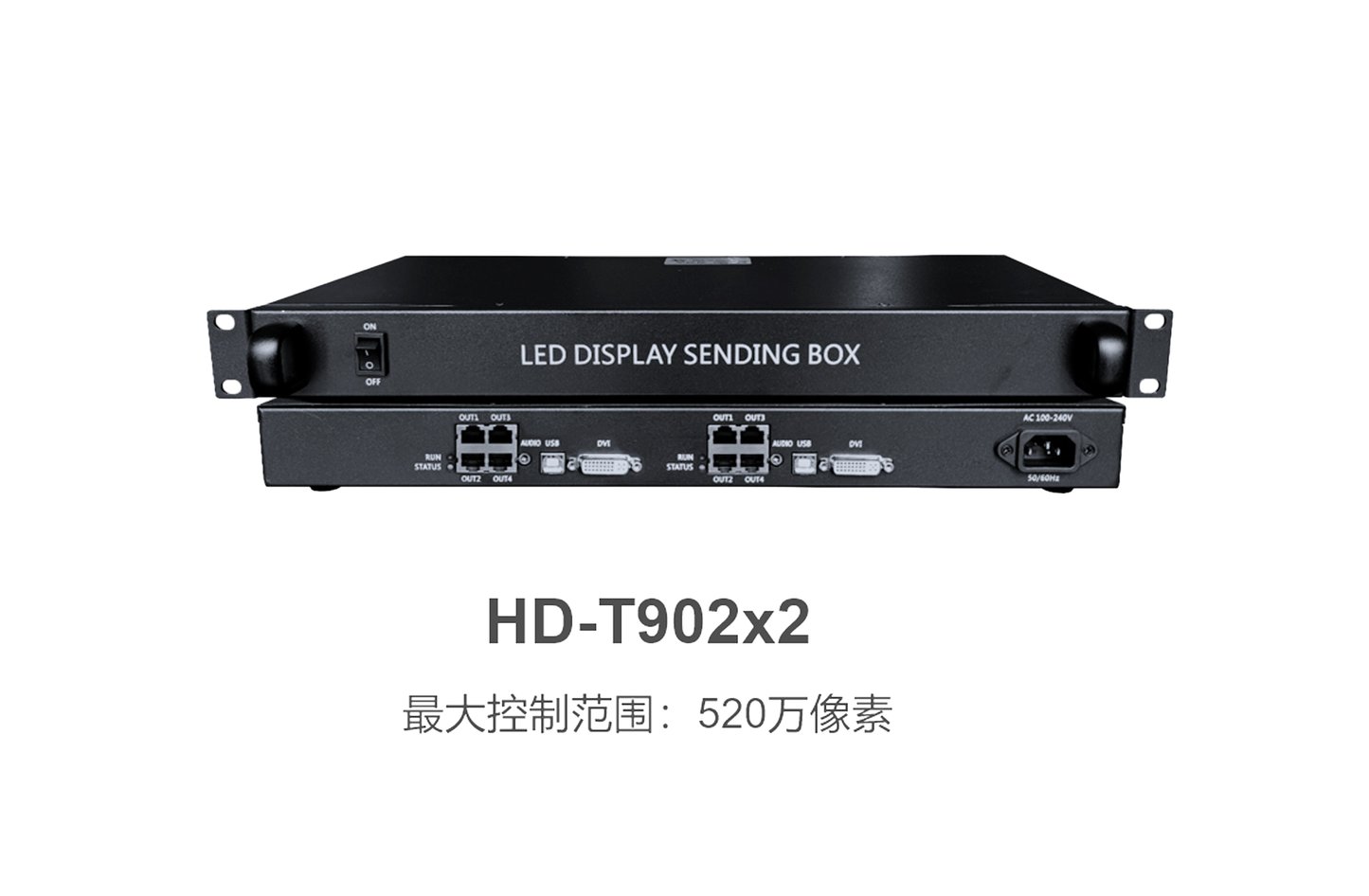 Huidu HD-T902x2 5.2 Million Pixel LED Display Sending Box