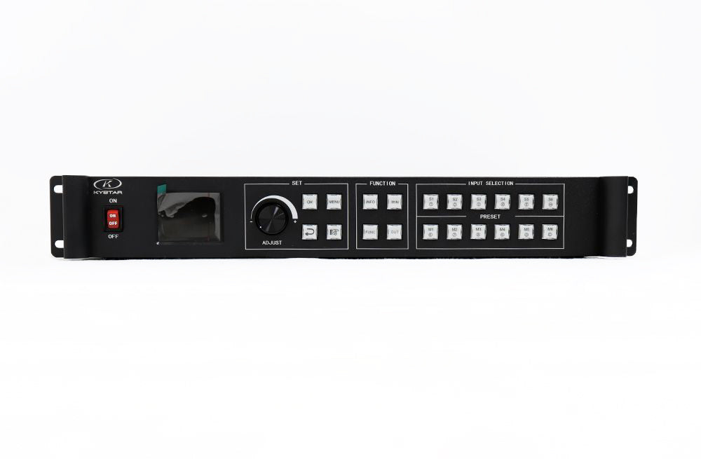 Kystar U6 HDMI Input 4 DVI Output HD Multi-window LED Video Switcher