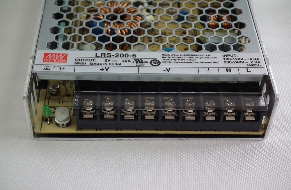 Meanwell LRS-200-5 5V40A Switching LED Power Supply