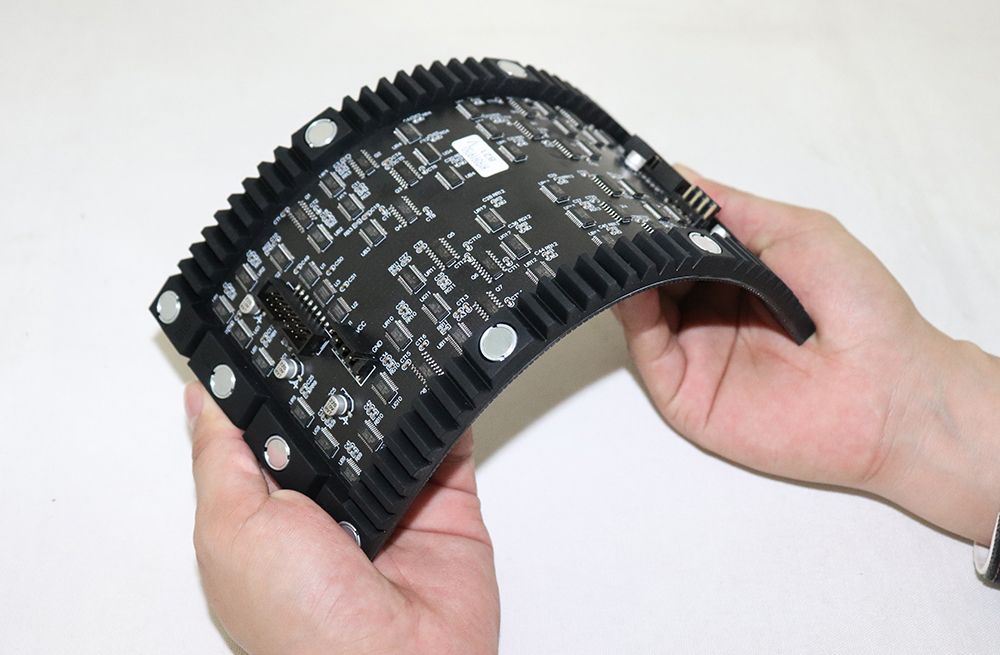 P2 Indoor 256x128mm LED Display Screen Soft Flexible LED Module