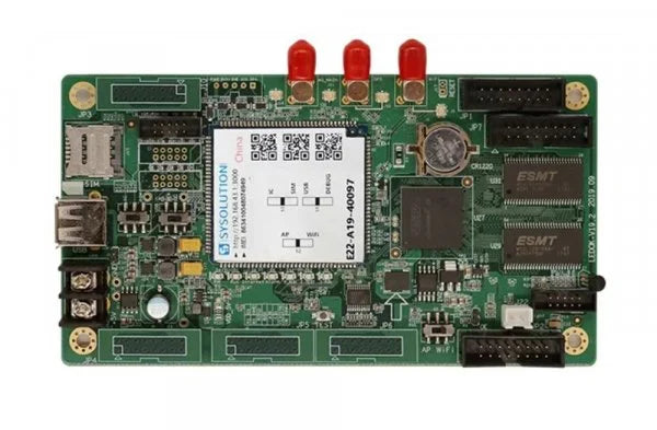 Sysolution Xixun E22 LED Control Card For Car Rear Window LED Screen