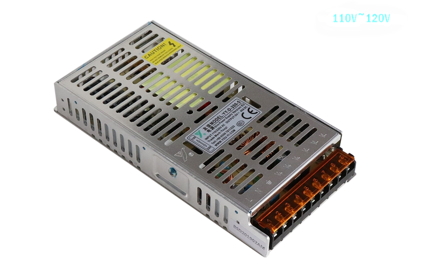 Youyi YY-D-200-5 5V40A 200W LED Power Supply