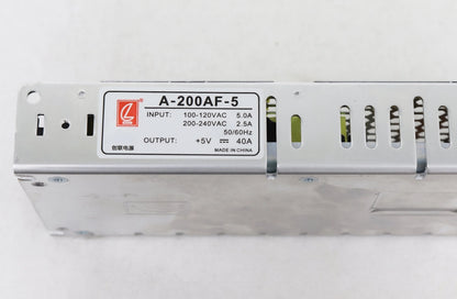 Chuanglian CZCL A-200AF-5 5V40A Led display power supply
