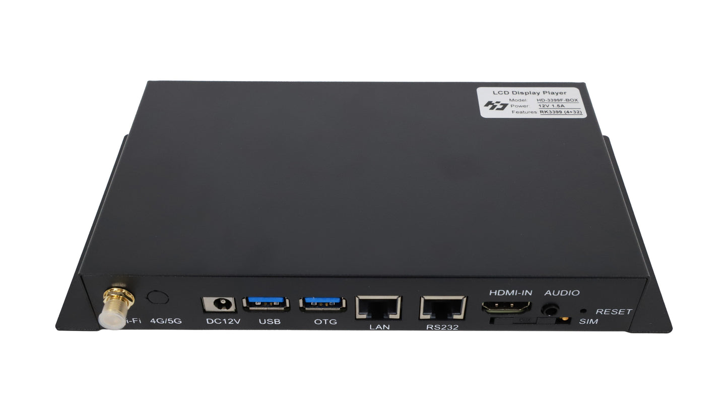 Huidu 3399F-BOX(4+32) Full Color High Performance LCD Controller