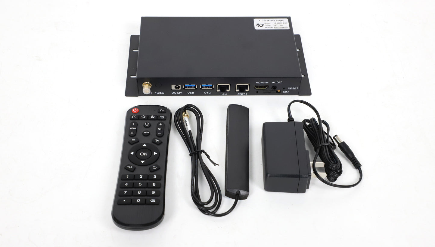 Huidu 3399F-BOX(4+32) Full Color High Performance LCD Controller