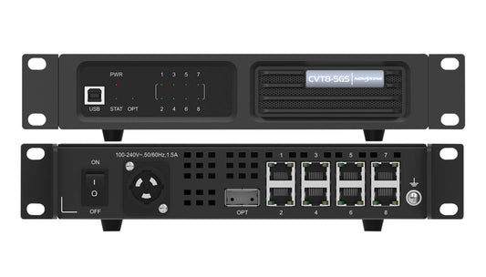 Novastar CVT8-5GS LED Screen Fiber Converter