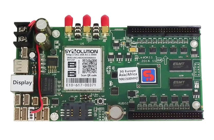 Sysolution E10 Andriod Integrate 4G/GPS/WIFI Wireless LED Module Controller Card