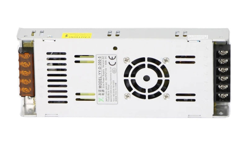 Youyi YY-D-300-5 5V 60A 300W Switching Power Supply with real EMC test