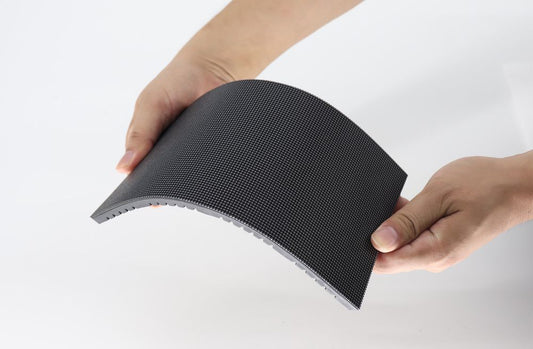 Indoor P1.579 mm 240x120mm Soft Flexible LED Display Module Flexible LED Panel