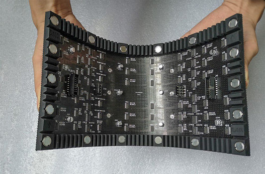 P3.076mm Indoor 320x160mm Magnet Soft Flexible LED Module