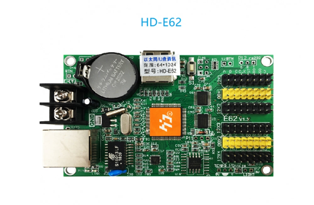 Huidu HD- E62 E63 E64 Ethernet & U-Disk LED Controller card