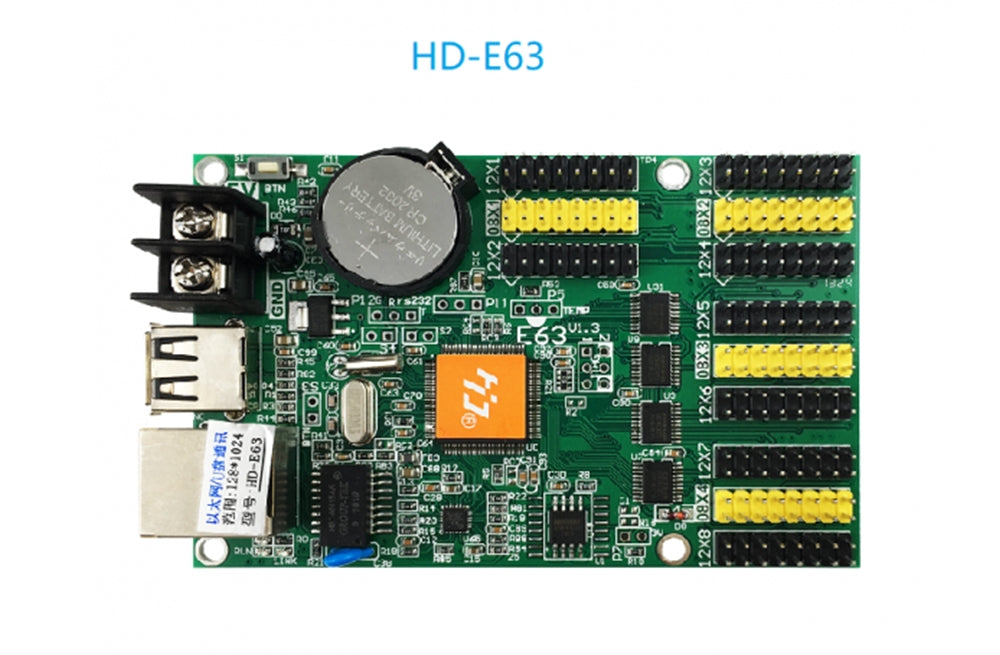 Huidu HD- E62 E63 E64 Ethernet & U-Disk LED Controller card